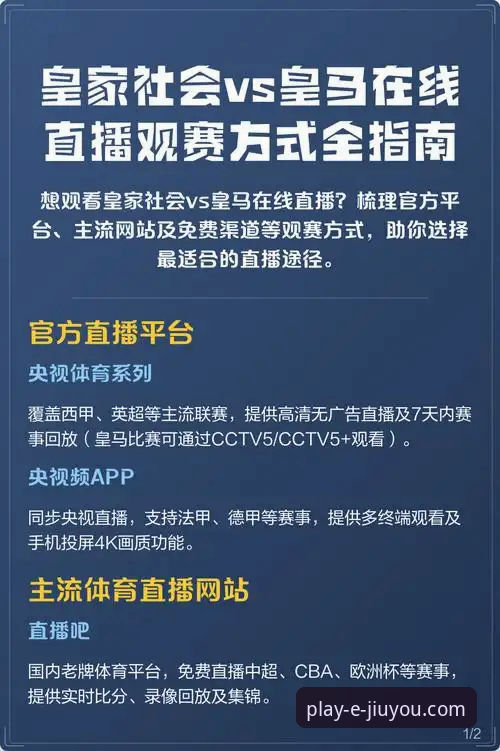 高清体育直播实用指南：从观赛体验到投注分析的必备知识